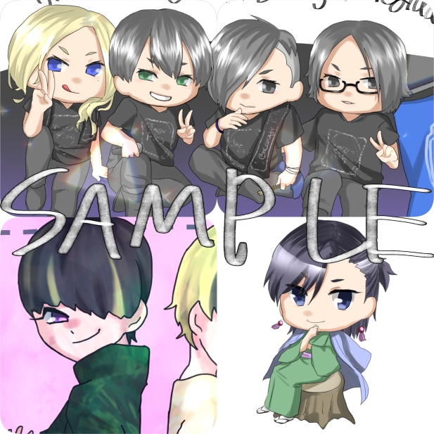 SNS等のアイコン描きます 【割引中】男性キャラやBLなどがメインです イメージ3