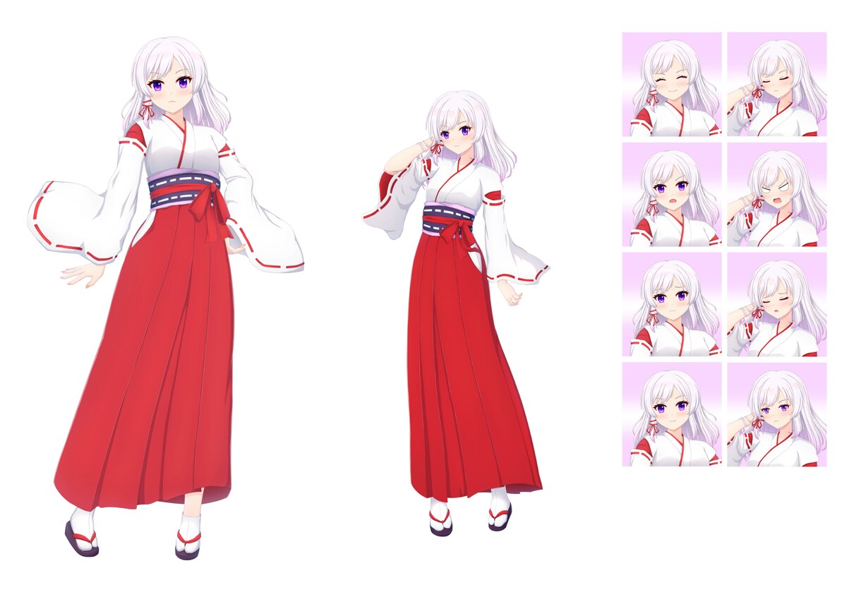 立ち絵お描きします 動画などで使えるイラストお描きします イメージ2