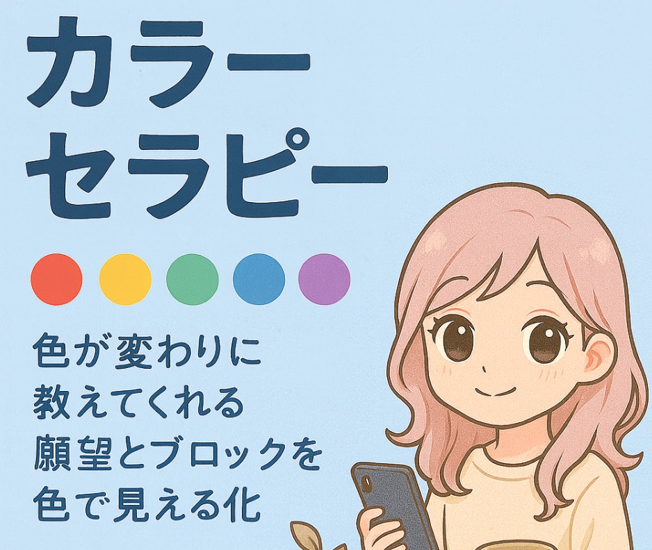 色が変わりに潜在意識にある気持ちや考えを代弁します 不思議と言葉にできないモヤモヤの正体や本音・想いがわかる! イメージ2
