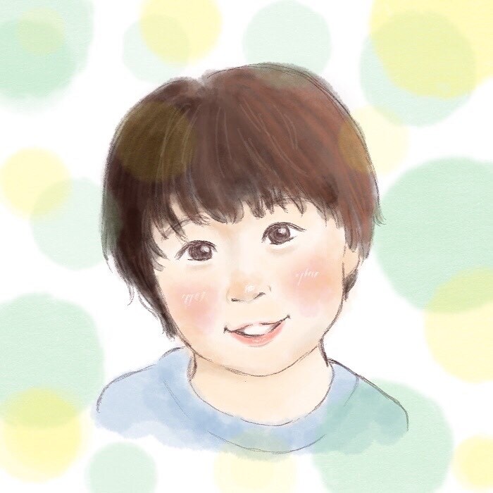 お写真を元に、ふんわり優しい似顔絵をお描きします SNSのアイコンやプレゼント、記念日などに♡ イメージ1