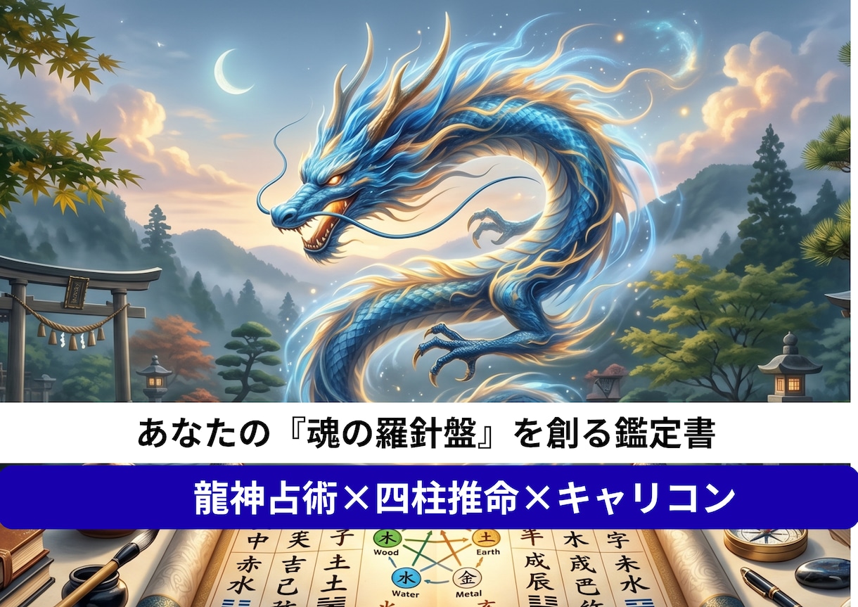 龍神占術×国家資格！キャリアの悩み、解決へ繋げます モヤモヤを自信に！占いとプロの視点で理想の働き方へ導きます イメージ4
