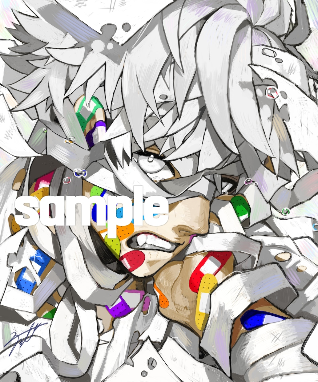 男性が得意です！少年誌風のイラストを描きます 男性イラストをメインに活動しています！勿論女性も可能です！ イメージ2