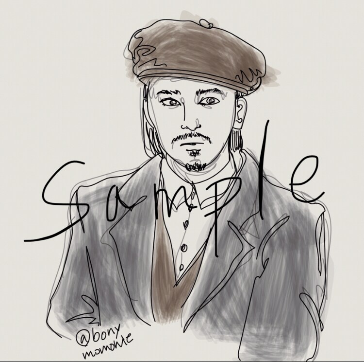 ファッションイラスト風✴︎似顔絵かきます 最短1日✴︎ファッション・映画好きな方へのプレゼントにも◎ イメージ5