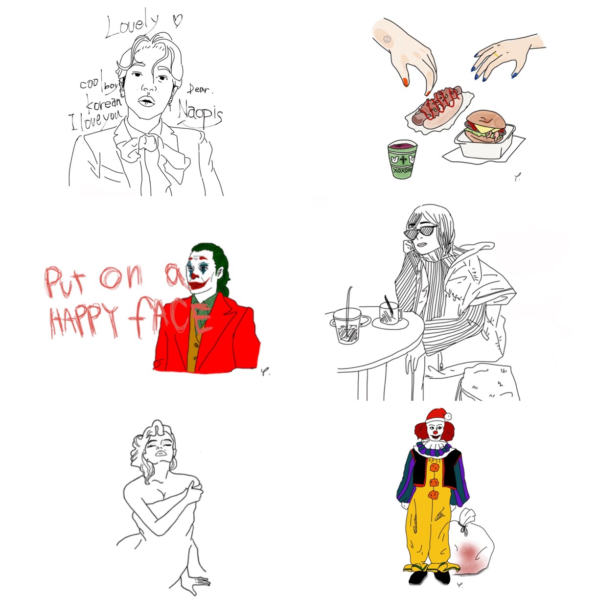 ポップで雰囲気あるイラスト描かせていただきます ☆アイコンやプレゼント、オリジナルグッズにいかがですか？ イメージ4