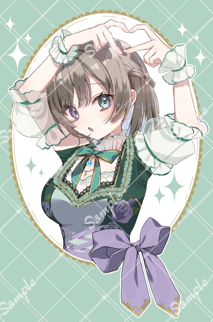 先着限定価格！目を惹くかわいいイラスト描きます 見た瞬間ときめくような雰囲気やお顔が描けるよう心がけています イメージ6