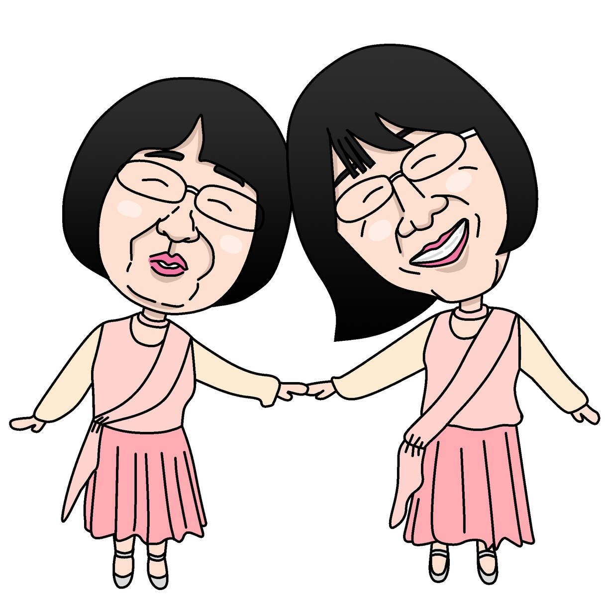 似顔絵の作成をします 名刺、SNS等で使いやすい似顔絵の作成をします。 イメージ2