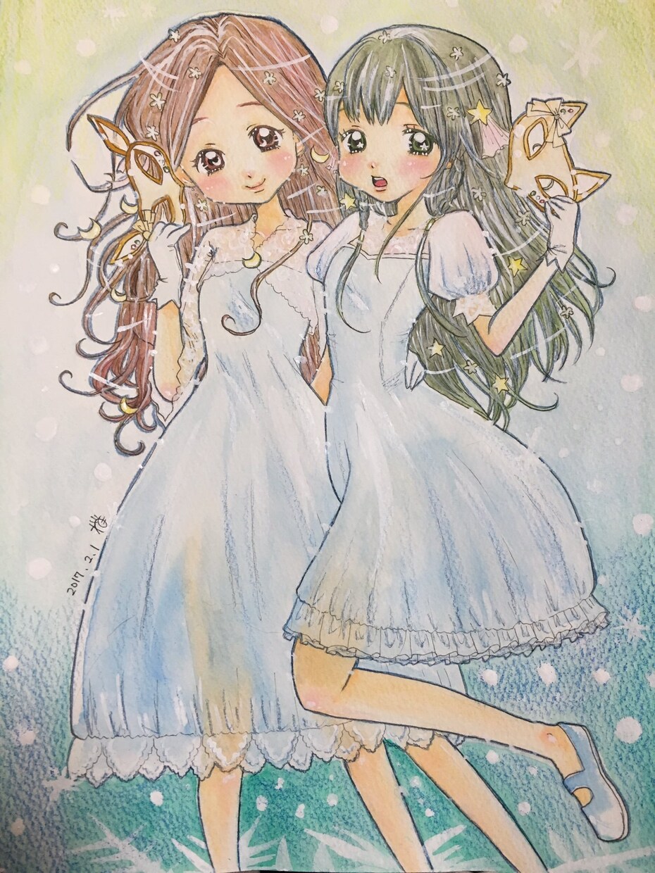 イラスト書きます 可愛い女の子のイラストを書くのが好きです✩ イメージ3