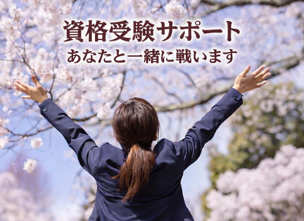 行政書士・社労士・宅建受験するあなたを後押します 不安なあなたへ学習計画立案＆メンタルサポートします イメージ1
