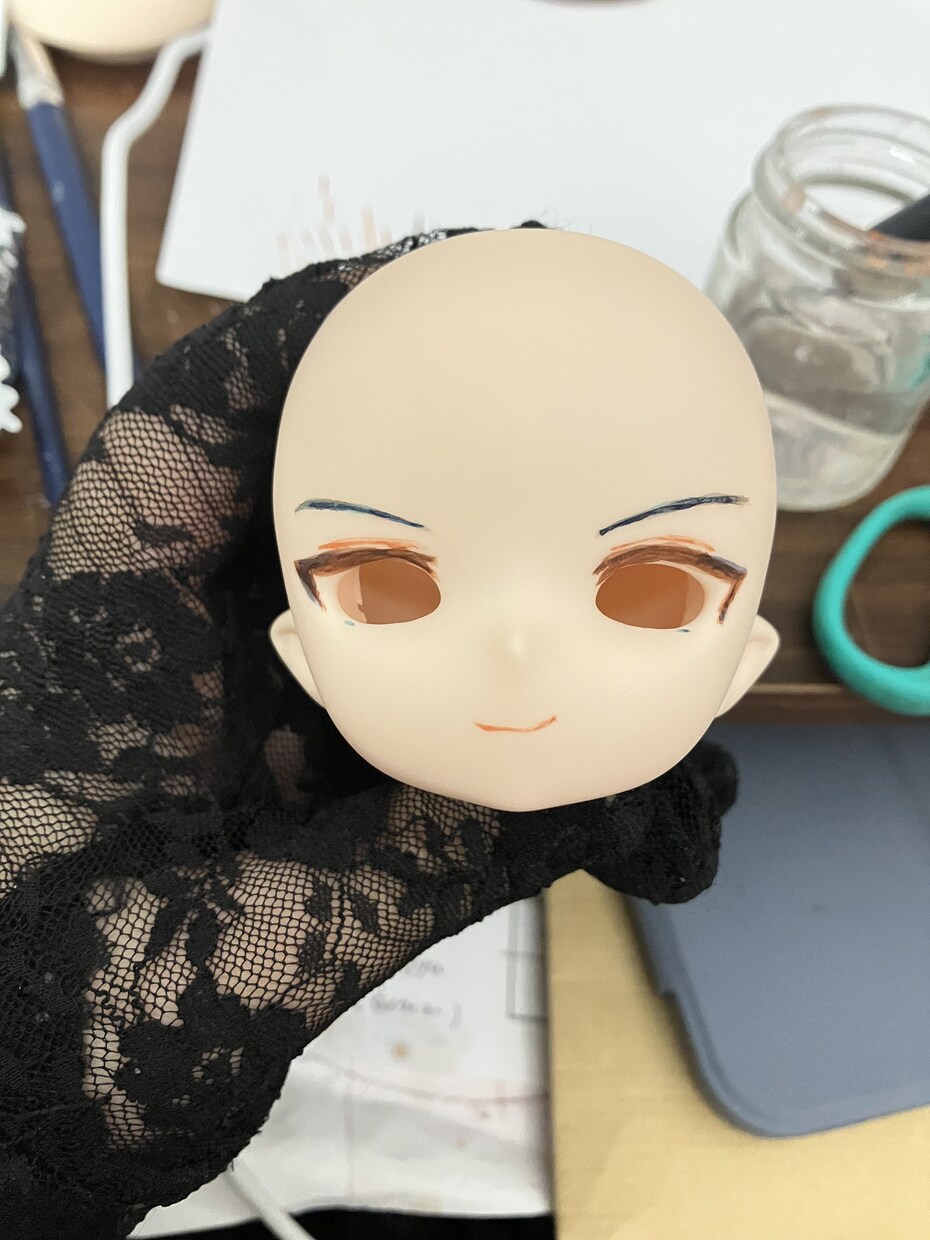 ドールメイク行います 素体となるドールのフェイス、ボディメイク行います イメージ8