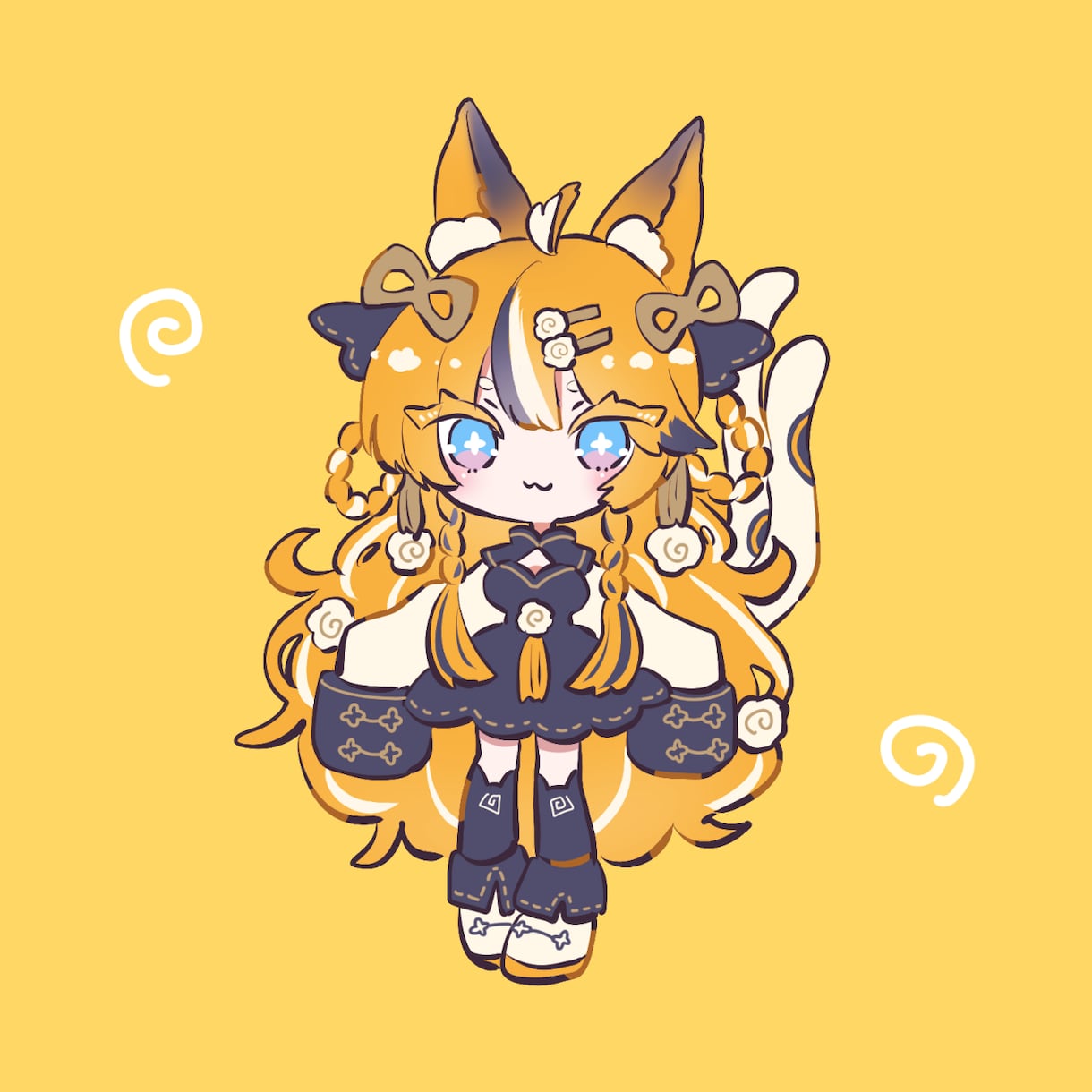 かわいい3頭身ミニキャラ描きます どんな子もかわいいデフォルメキャラに仕上げます イメージ1