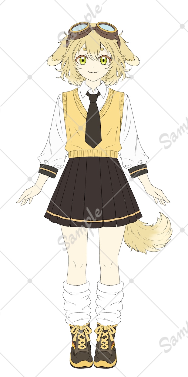 IRIAMで使える‼︎この子の魂募集してます IRIAM立ち絵（表情差分4個付き） イメージ1