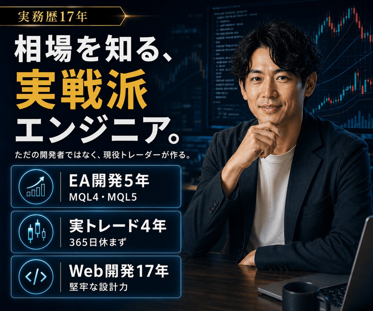 MT4/MT5のEA・インジケーター開発します 開発歴5年。相場を知るプロが「勝てる」ロジックを形に イメージ7