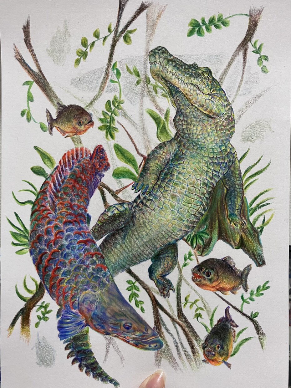 お手頃価格！！あなたの可愛い家族(ペット)描きます 大の動物好きが生き生きとした素敵な絵に！ イメージ7