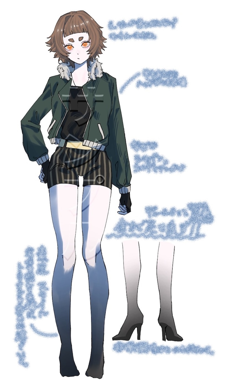 ご希望に沿ったキャラクターをデザインします キャラクターの立ち絵やアイコンにすすめです！ イメージ2