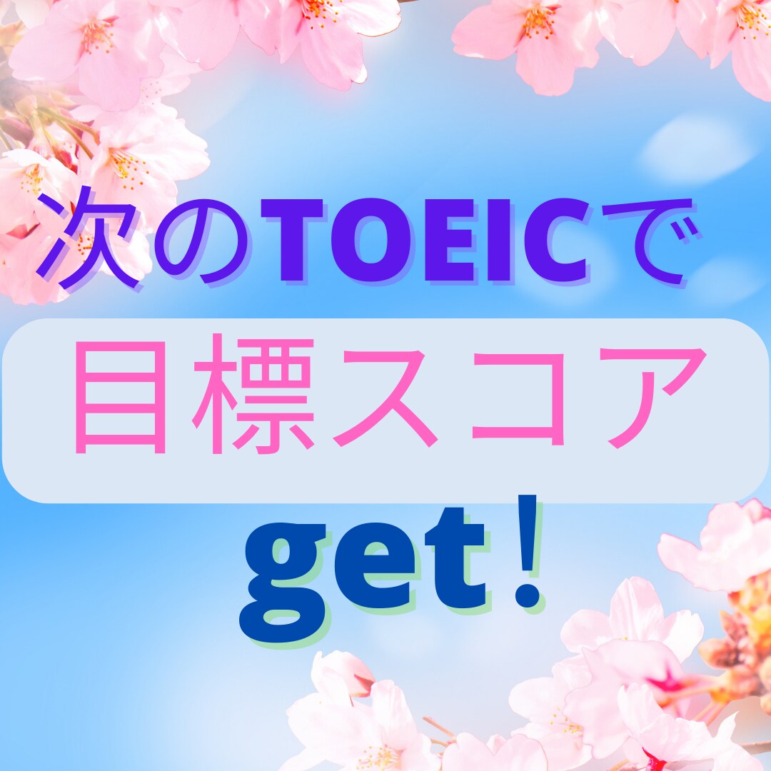 プロTOEIC講師があなた専用学習プランを作ります 3ヶ月で200以上upの人も！どこよりも丁寧な個別アドバイス イメージ1