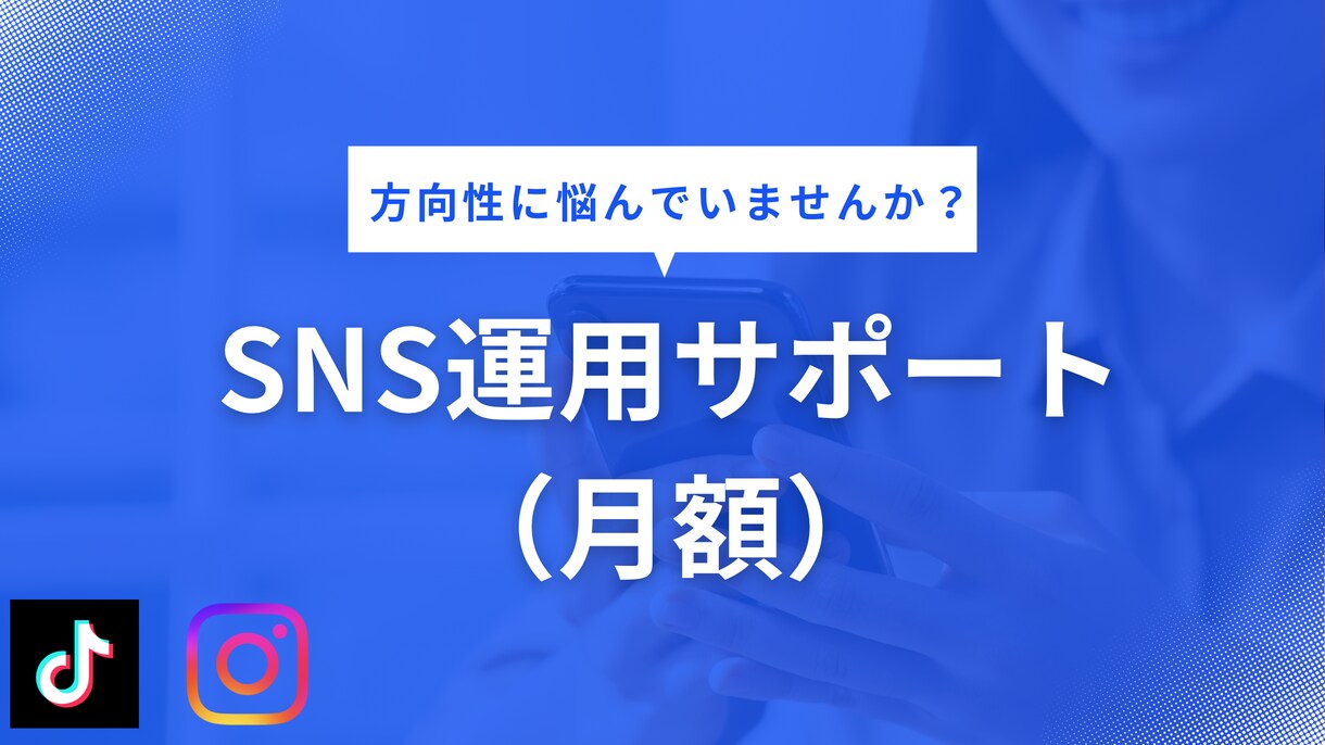 SNS運用の方向性整理をサポートします 分析から運用の軸と改善案を整理します イメージ1