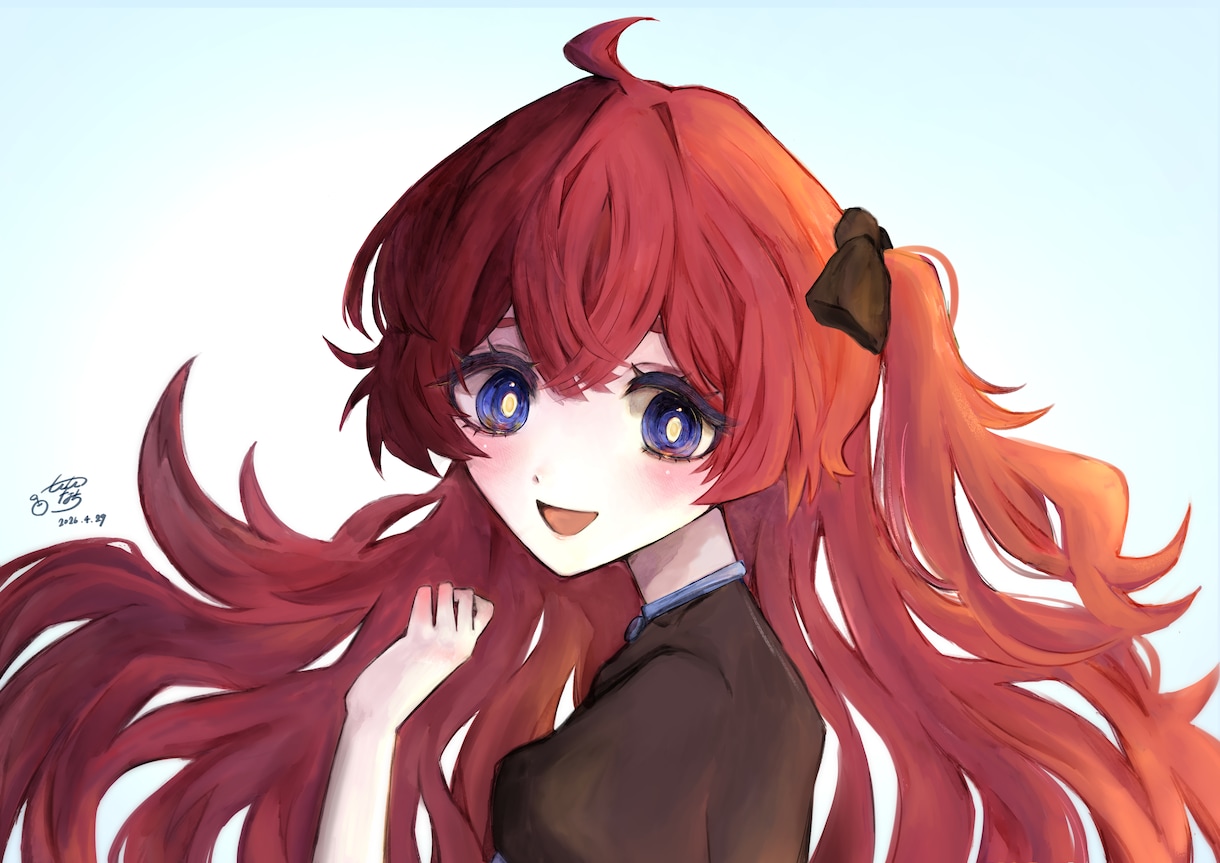 ご要望に沿った可愛いイラスト、描きます SNSアイコン、歌ってみたサムネイル等に！丁寧に仕上げます♪ イメージ3