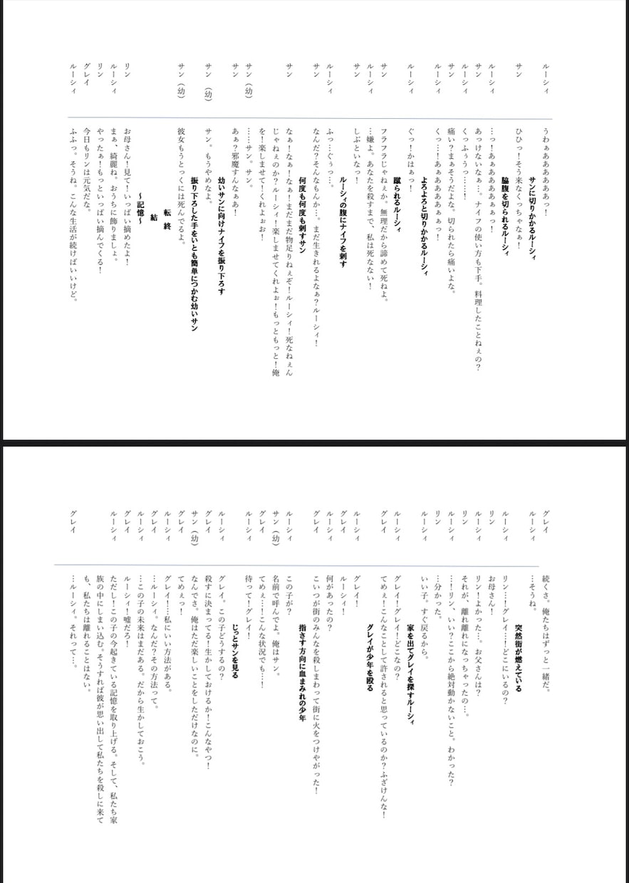 ボイスドラマなどの台本制作を承ります これまで3本の台本を執筆！！台本制作はおまかせください！！ イメージ5