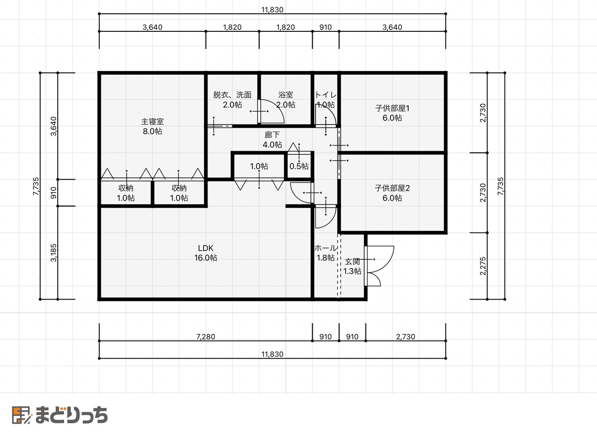 間取り作成お手伝いします 現役現場監督が住宅プラン作成お手伝いします。 イメージ1
