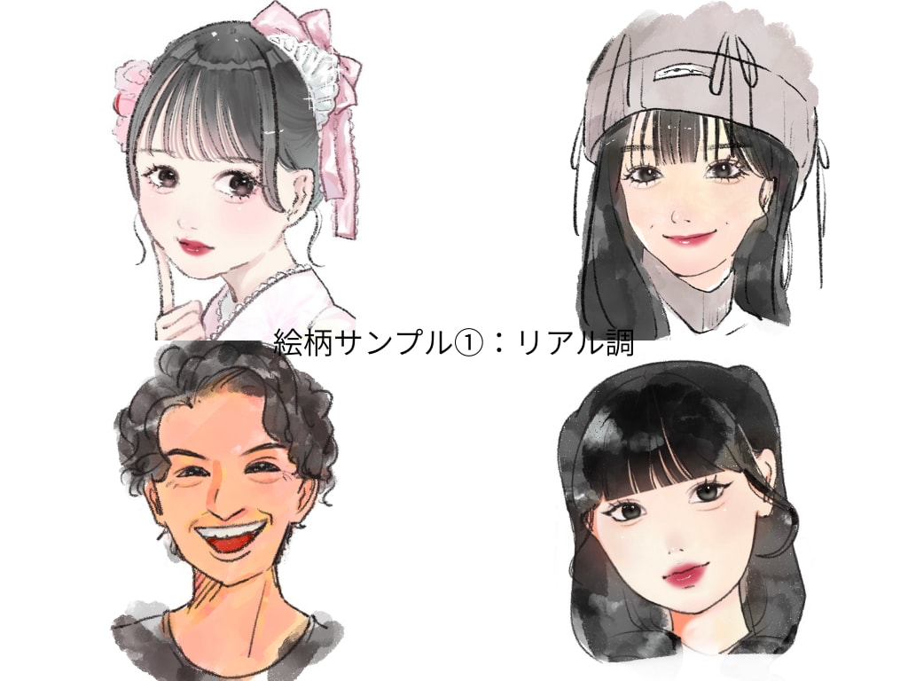最短即日！SNSやイベントに似顔絵アイコン描きます SNSアイコン、生誕グッズ、メセカ、ウェルカムボードなどに！ イメージ2