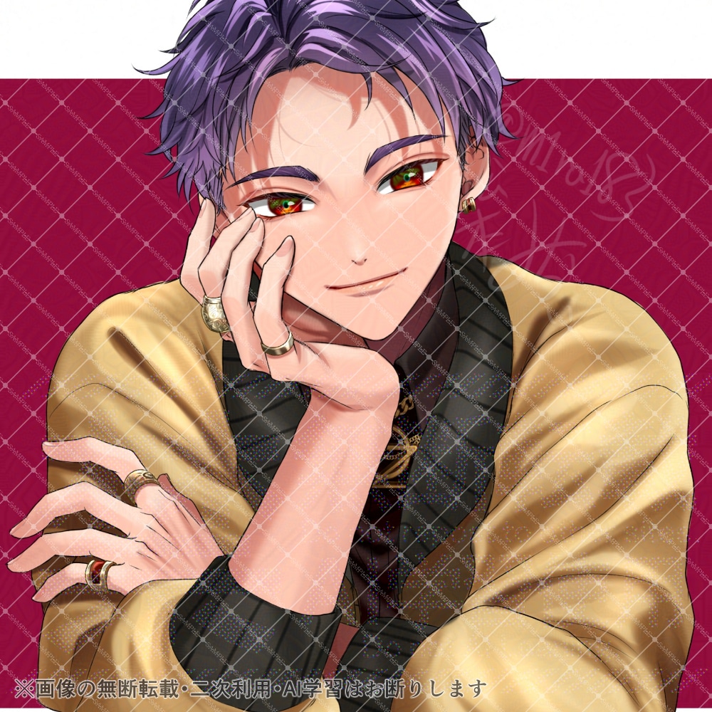 かっこいい男性イラストお描きします 女性向けの表紙/シチュエーション/スチル風イラストなど イメージ1