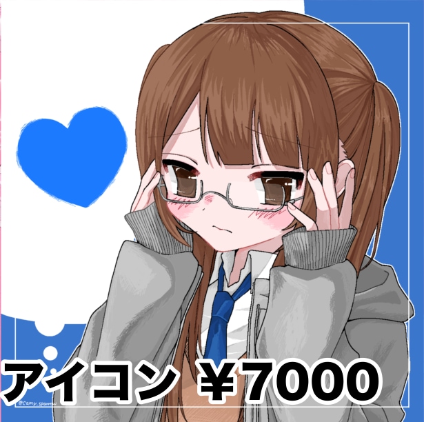 平成萌え絵でかわいいイラストお描きします 商用利用OK！返礼品、サムネ、歌ってみた用イラストなど⟡ イメージ3