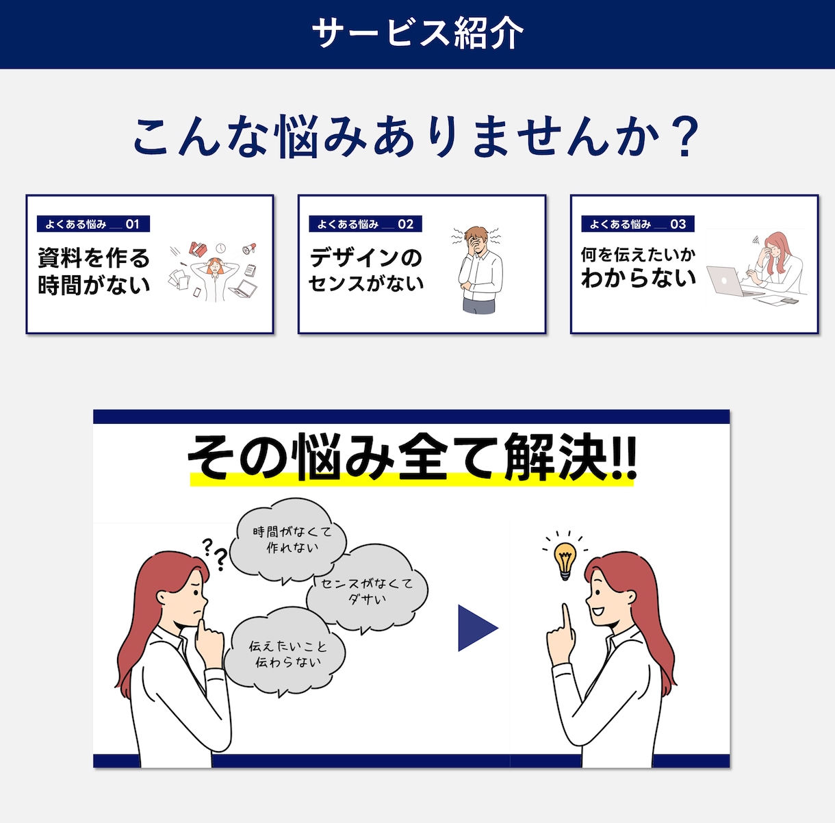 プロがスライド修正！パワーポイントの作成代行します ビジネス〜医療まで幅広く対応！伝わる資料にブラッシュアップ！ イメージ2