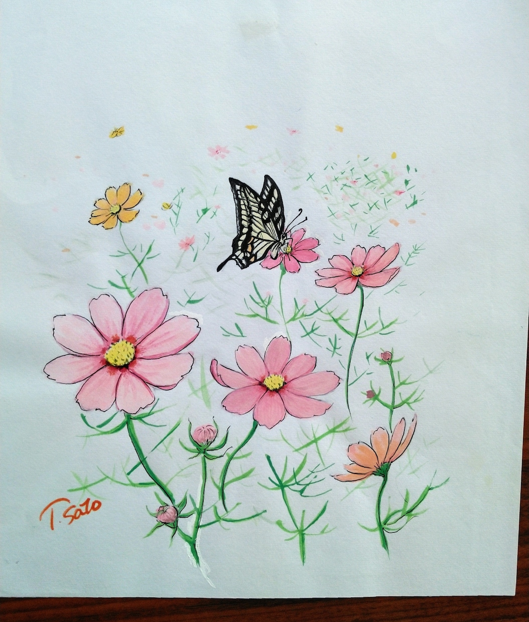 季節ごとにイメージ絵画を描きます ご家族の思い出などイメージイラスト描きます イメージ2