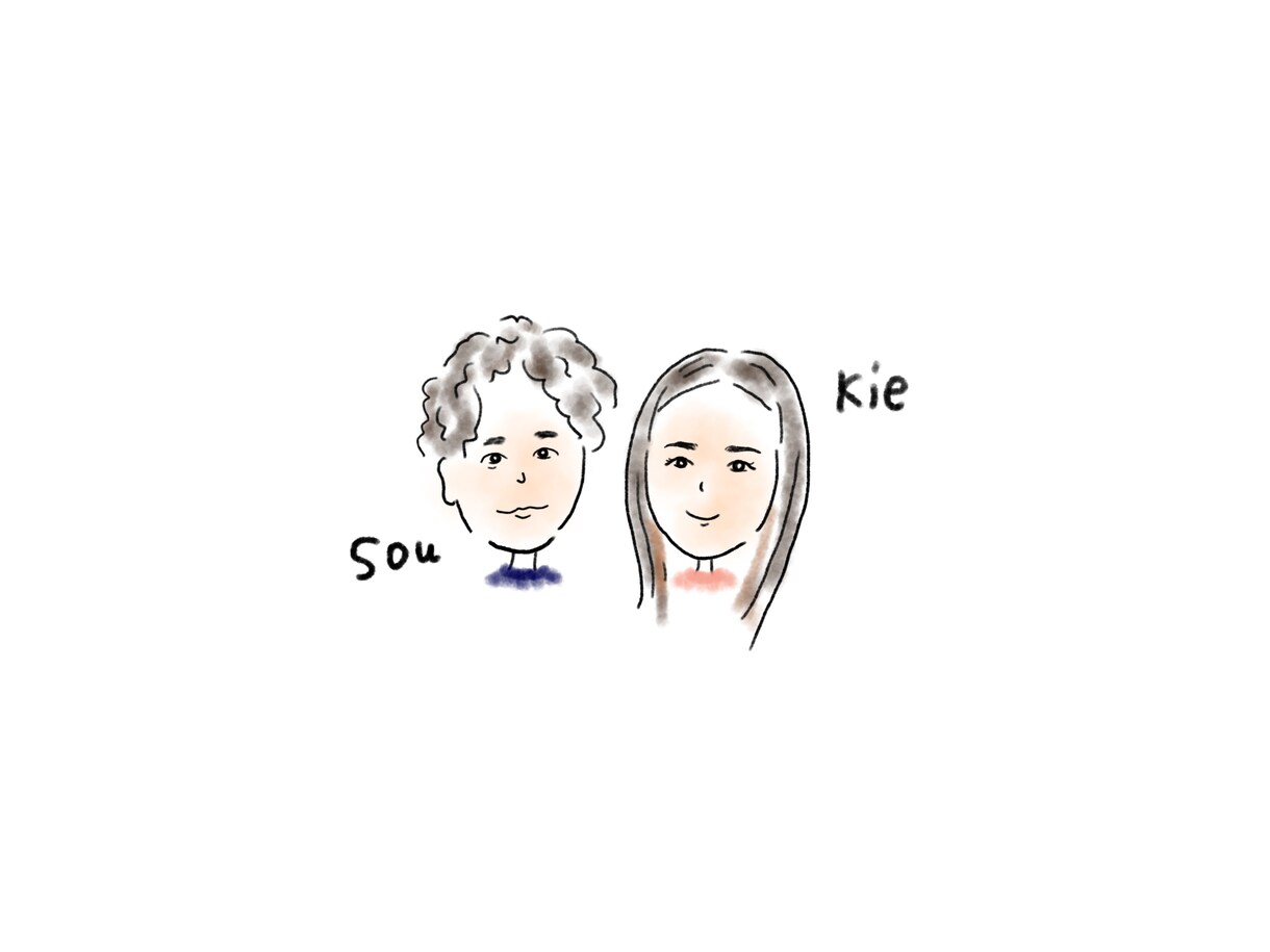 ほんわかシンプル似顔絵を描きます ほんわかシンプルな似顔絵アイコンやプレゼントにも イメージ1