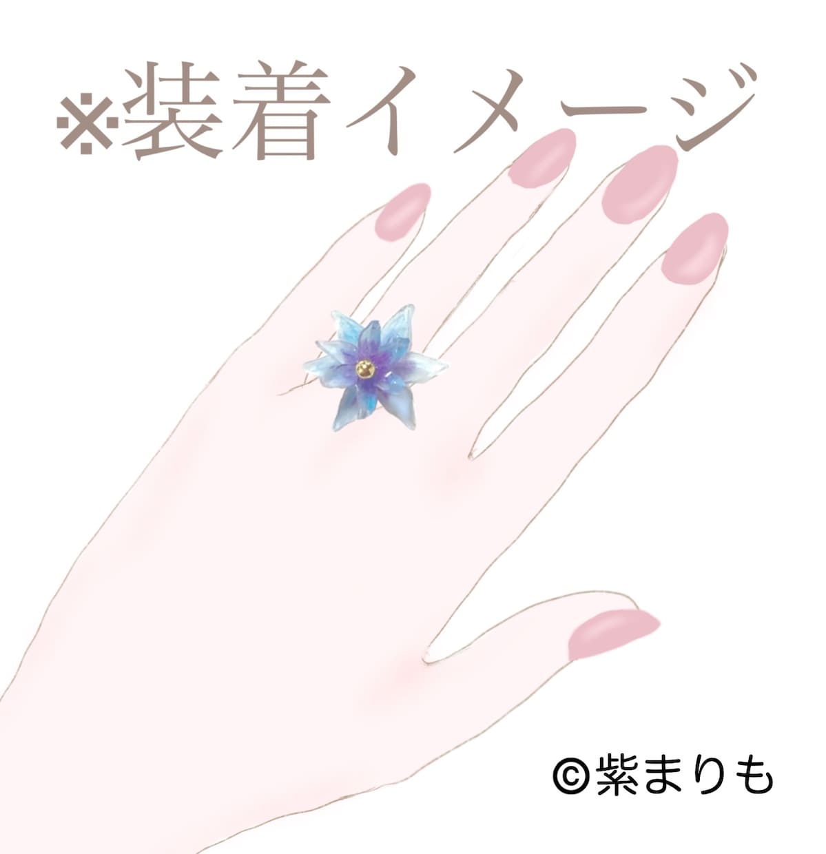 耳と手のイラスト素材を販売します ハンドメイド販売の画像作成にご活用ください♪ イメージ6