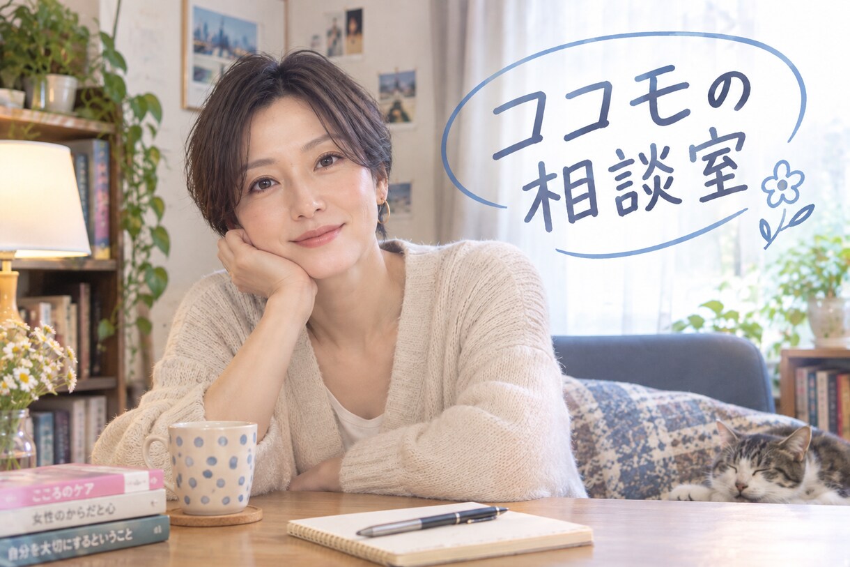 ココモの相談室・お話聞きます 優しい声の40代女性がお話を聞きます イメージ1