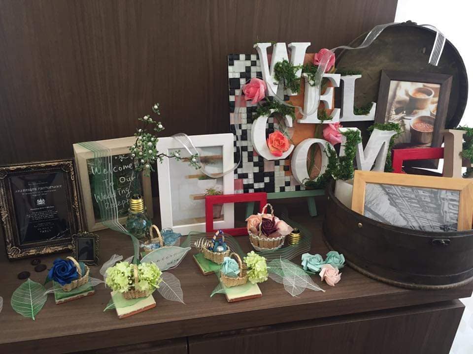 思い出に残る結婚式のウェルカムボードをお作りします 折り紙、画用紙メインで作るのでお式後でも処分に困りません。 イメージ7