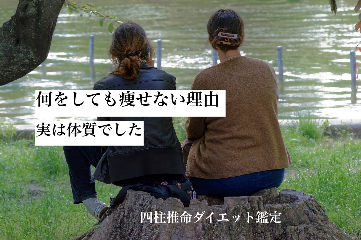 何をしても痩せない方へ｜体質別ダイエット教えます 四柱推命で生年月日からあなたに合う方法を鑑定 イメージ1