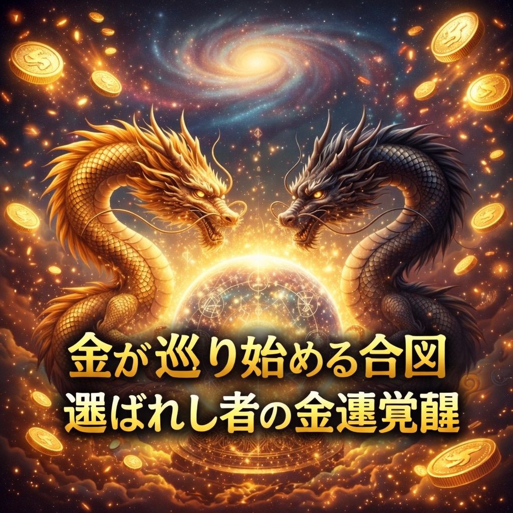 金龍・黒龍が導く金運覚醒【霊視鑑定】します 眠っている金の流れを目覚めさせ入る・巡る金運へ切り替えます。 イメージ1