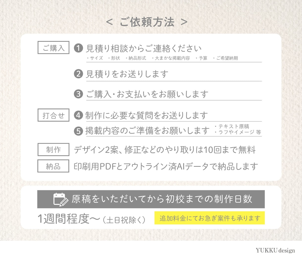 パッケージで商品の魅力がUPするデザインを作ります ラベル、ノベルティも商品開発部出身の印刷に詳しいプロにお任せ イメージ10