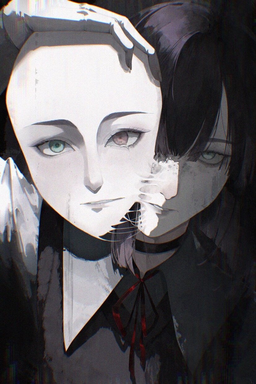 一枚絵描きます キャラクター達が持つ灰色を引き出す イメージ3