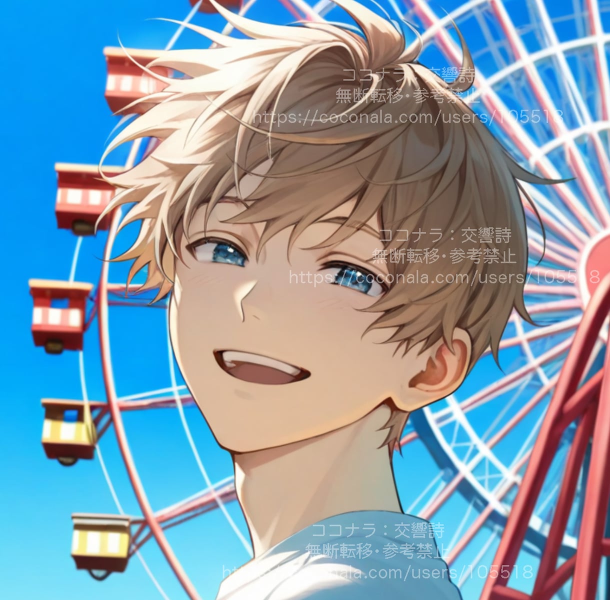 イケメンイラストアイコン☆お任せガチャ制作します あなただけのハイクオリティーなイケメン男性イラストを制作 イメージ2