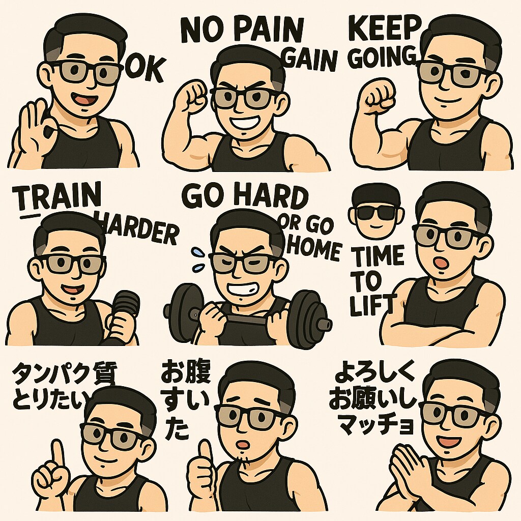 LINEスタンプの素材作成します LINEスタンプ用の素材を即日作成いたします イメージ6