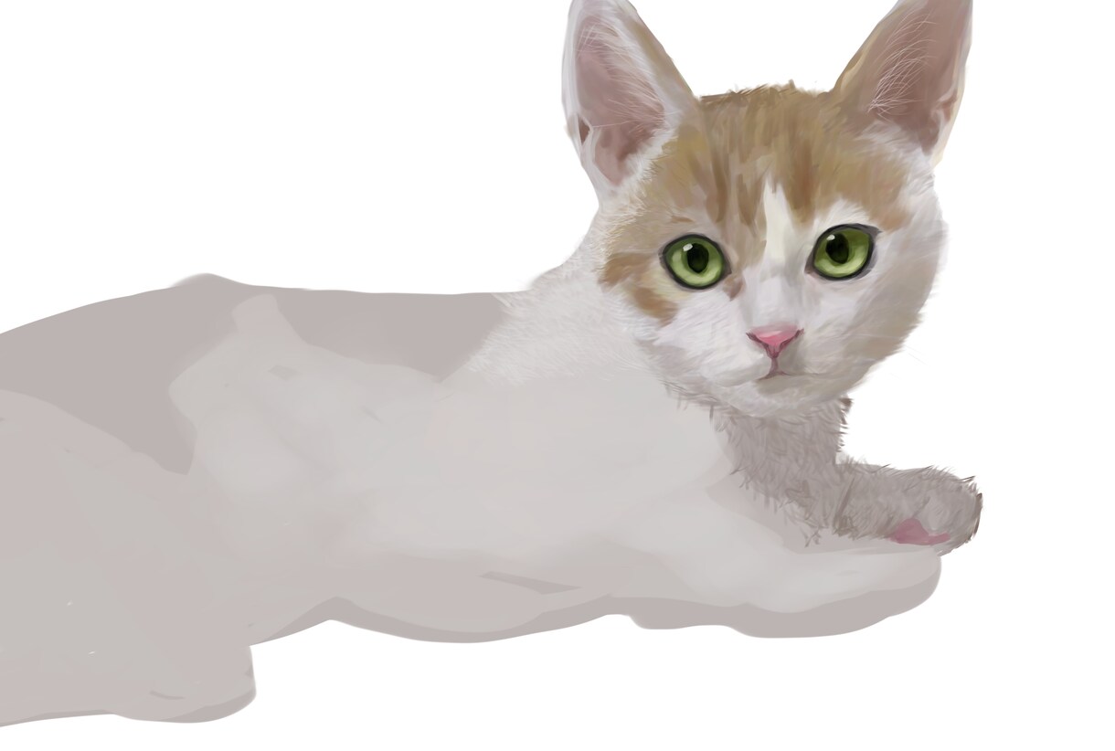 あなたの愛猫、愛犬を描きます ペットの画像をイラストにします イメージ1