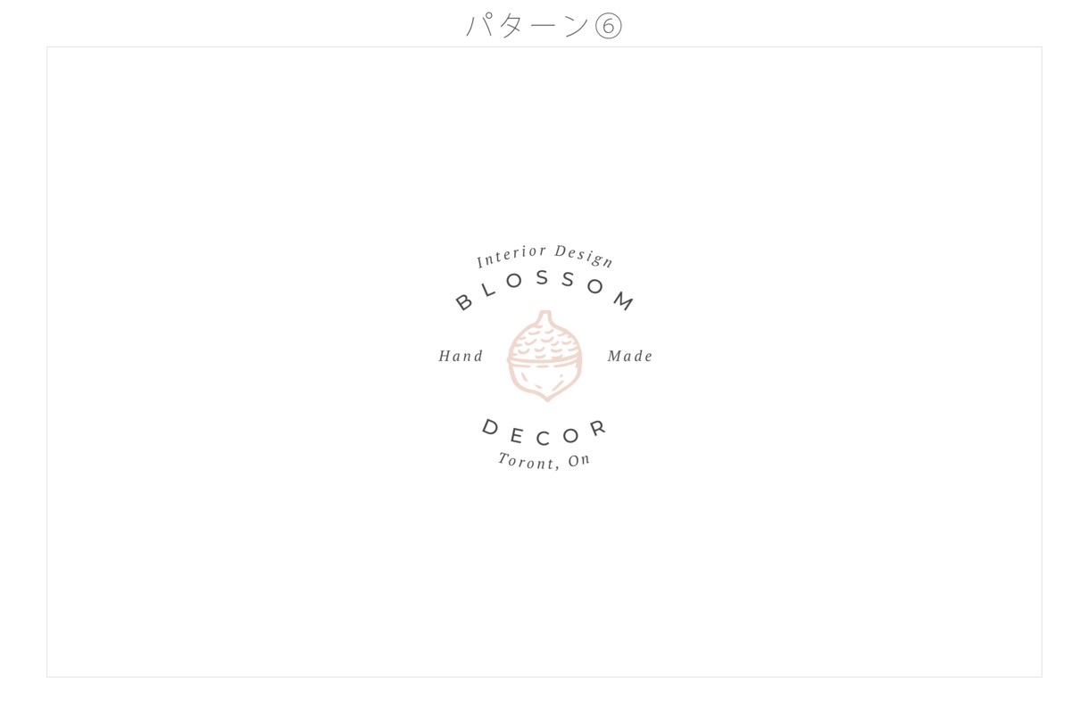 即日・格安！フェミニンなロゴを作ります 企業ロゴ！店舗ロゴ！テンプレート10種類★即日対応 イメージ6