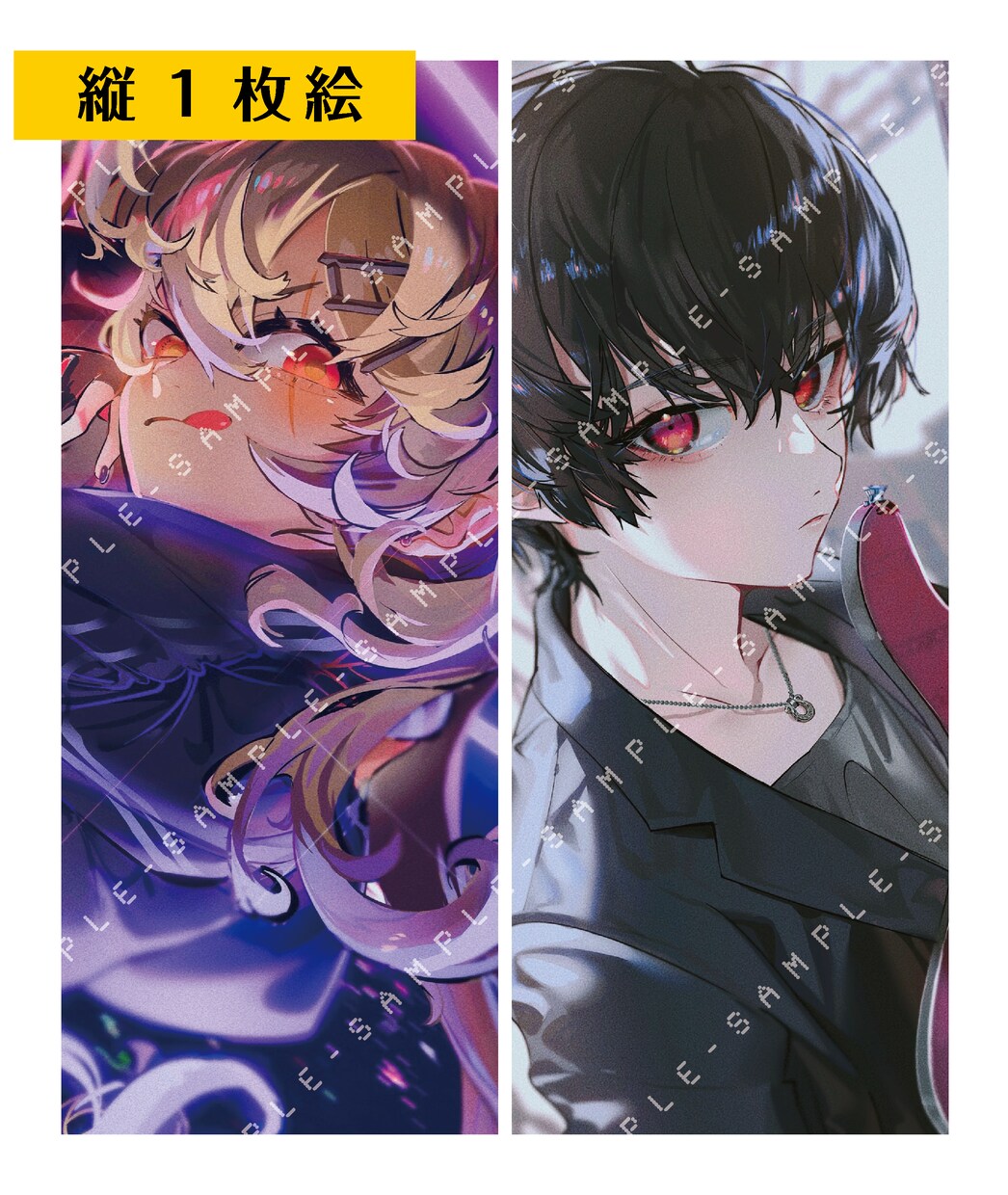 アニメ風厚塗りで配信用サムネ・キャラデザ描きます 商用可能！配信用サムネ・IRIAM・キャラデザ・趣味用・など イメージ6