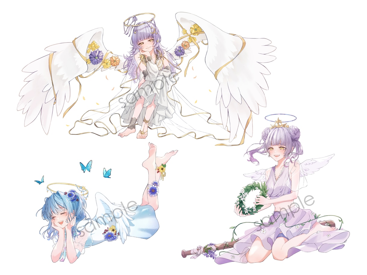 光を感じるやさしいイラストを描きます 配信サムネイル/MV/キービジュアル/SNS投稿などにぜひ◎ イメージ9