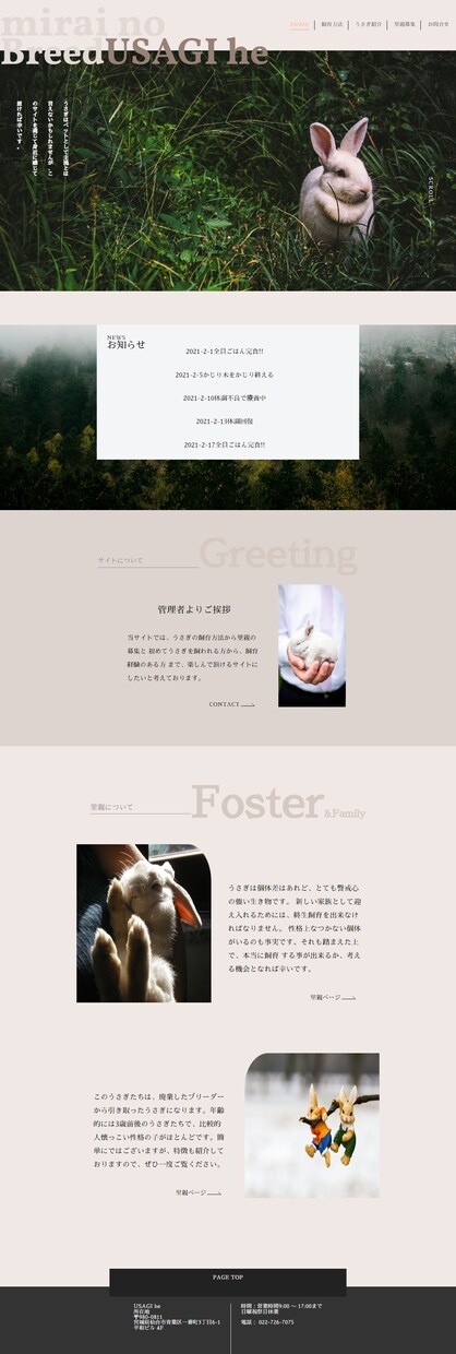 格安！WordPressでホームページ制作致します リーズナブルで本格的なホームページをお探しの方にお勧め！! イメージ5