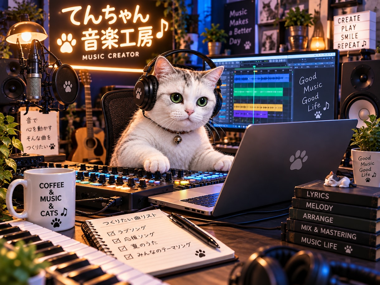 あなたの想いを世界にひとつのオリジナル楽曲にします 記念日・プレゼント・応援歌など、あなたの想いを音楽にします イメージ1
