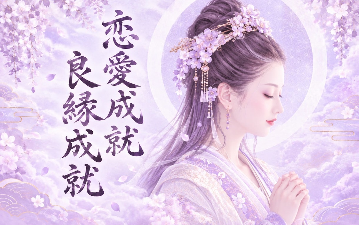 恋愛成就祈祷⛩️お相手とのご縁、お繋ぎいたします 【見逃し厳禁】今、目に入ったこの瞬間こそがその時です イメージ1