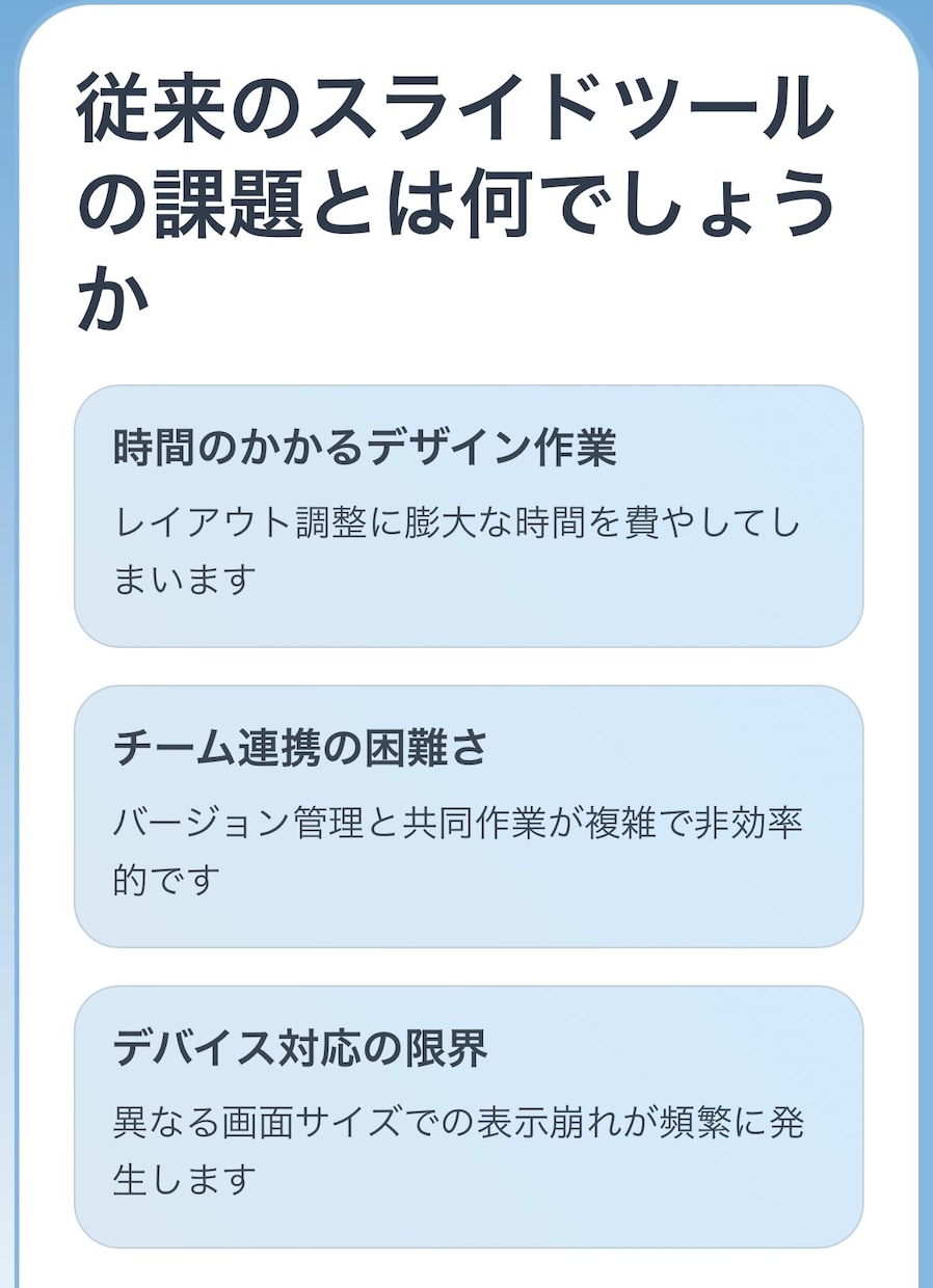 AIを活用したPowerPoint資料を作成します 〜AI資料作成で作業を簡単に〜 イメージ2