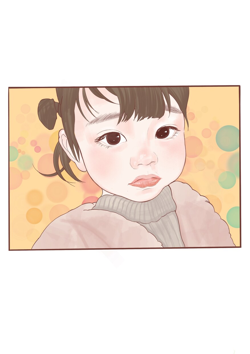 可愛い似顔絵、アイコン描きます モデルの良さを生かした満足できるイラスト描きます！ イメージ1