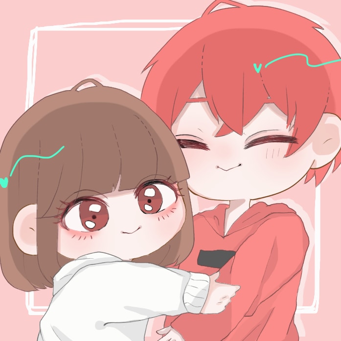 SNSで使えるアイコンお描きします 夢女子さんにオススメ！推し様との夢絵アイコンお描きします イメージ3