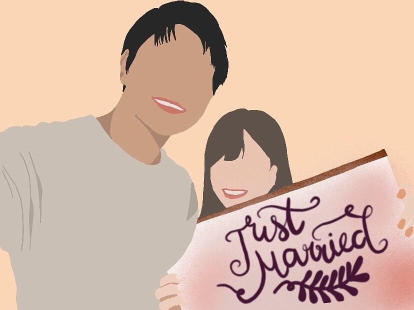 素敵なカップルイラスト書きます これまで多くの友達を書いてきました！お洒落に仕上げます。 イメージ1