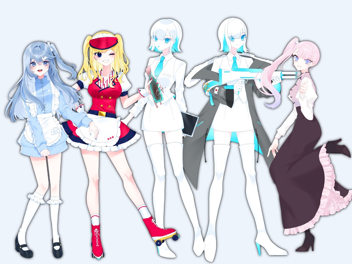 TRPGの立ち絵を描かせて頂きます TRPG、ゲームなどで使用する立ち絵を描かせていただきます。 イメージ1